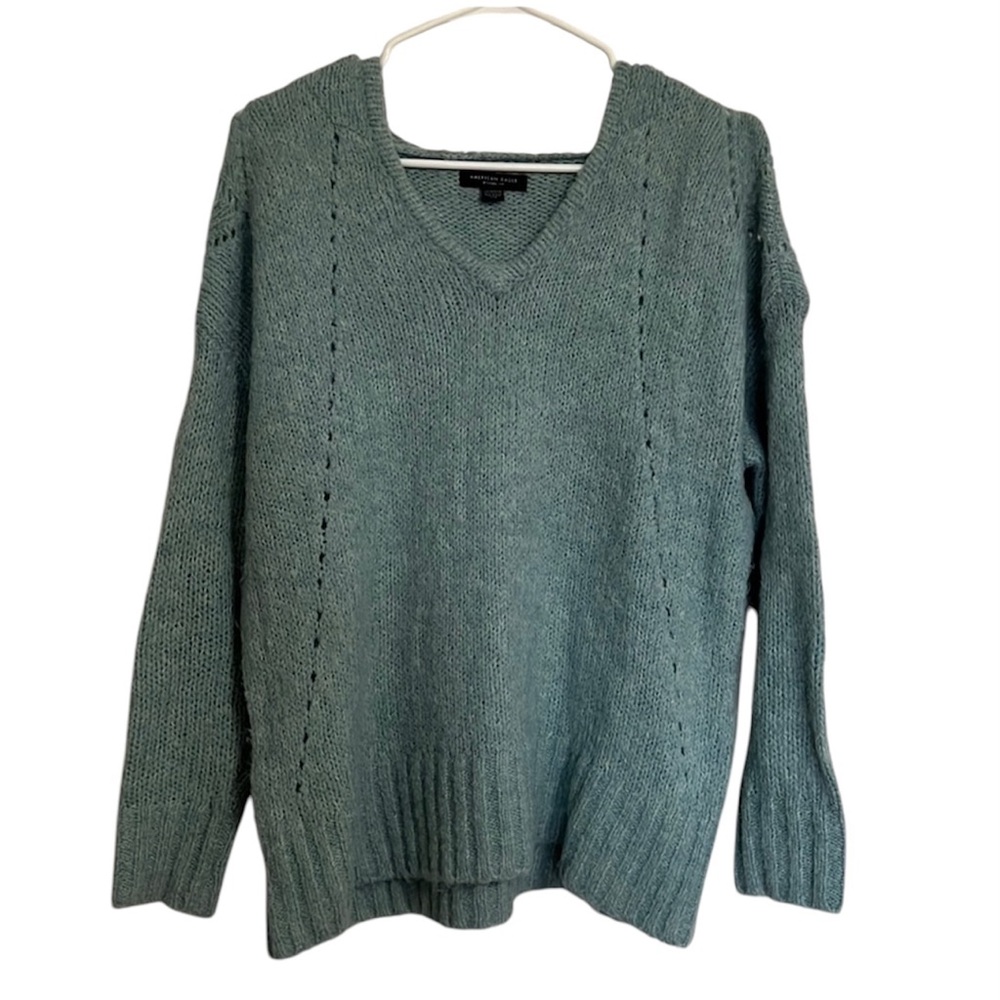 American Eagle Women’s  Soft Hooded Sweater Size X-Small Jegging Fit